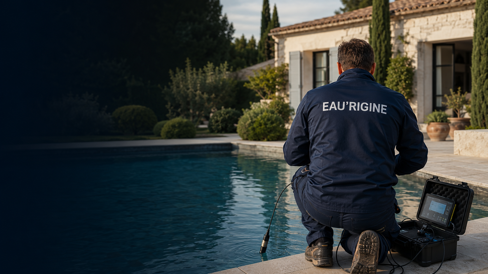 Recherche de fuite sur une piscine dans le Vaucluse